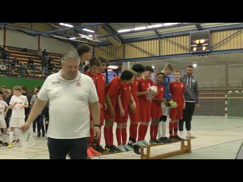 Jugendfußball Hamburg (19. Februar 2023) U 13 - Hamburger Hallenmeisterschaft  -  Siegerehrung !