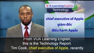 Phát âm chuẩn - Anh ngữ đặc biệt: New Apple Products and Upgrades Go on Sale (VOA)