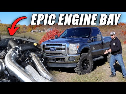 NEW 11-14 6.7 Powerstroke Intercooler Piping - FULL INSTALL Part 2