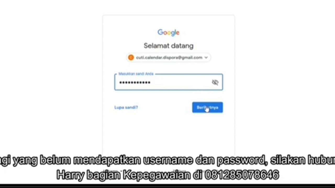 Tutorial pengisian form cuti tahunan PNS