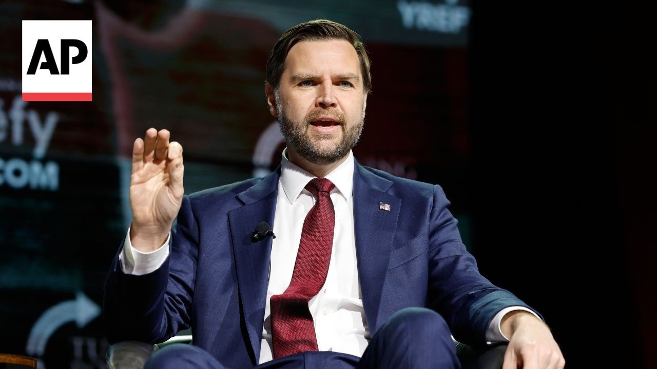 Video | JD Vance talks about Pope Leo’s Iran war comments at Turning Point event