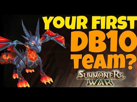 SUMMONERS WAR: Farmable DB10 Team