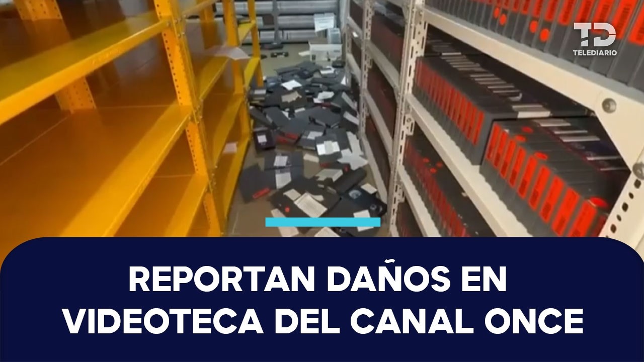 Denuncian daños en la videoteca de Canal Once; material de Cristina Pacheco se ve afectado