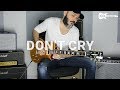 Guns N Roses - Don't Cry (Electric Guitar Cover by Kfir Ochaion)