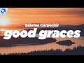 Sabrina Carpenter Good Graces Clean Lyrics