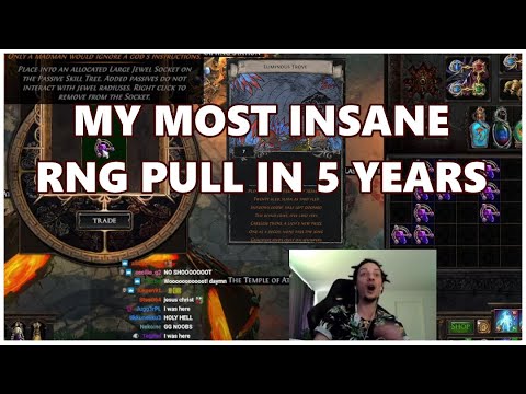 [PoE] My most insane RNG event in 5 years of Path of Exile - Stream Highlights #573