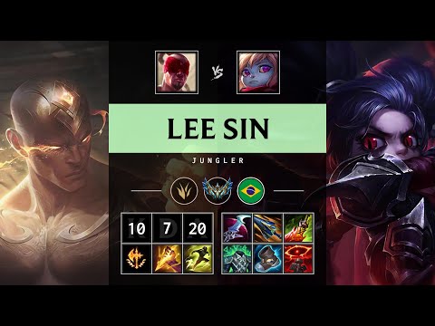 Lee Sin Jungle vs Poppy - BR Challenger Patch 25.09