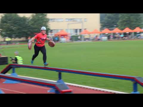 MČR PS Praha 2017 - 100 m př. - Pavlína REJMANOVÁ (SDH Slatiny) 1. pokus