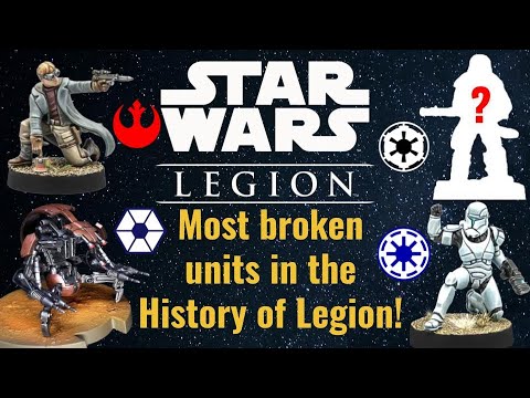 Most OP units in the History of Star Wars Legion! | Star Wars Legion |