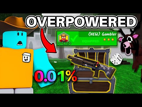 Gambler Class is TOO OP in 99 Nights in the Forest