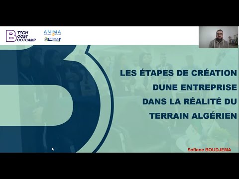 How to establish your startup in Algeria by Sofiane Boudjema - Tech Boost Bootcamp 2nd