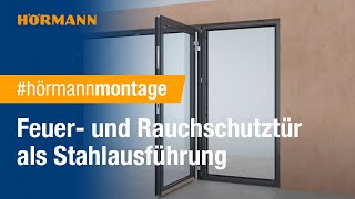 Feuer- und Rauchschutztür als Stahlausführung I Hörmann
