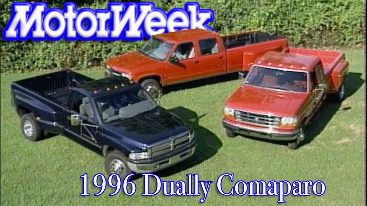 1996 Big 3 Dually Pickup Comparo | Retro Review