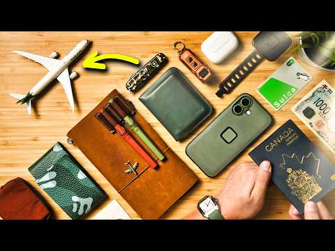 My Travel EDC Non-Negotiables (after 350+ Flights)