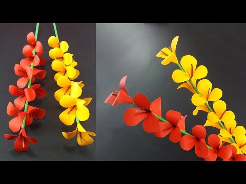 How to Make A Gift Flower | Easy Flowers Making | Handmade Gift Ideas : DIY Paper Crafts Video