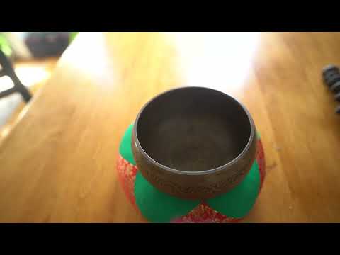 Bb4 5" Tibetan Singing Bowl
