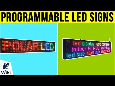 8 best programmable led signs