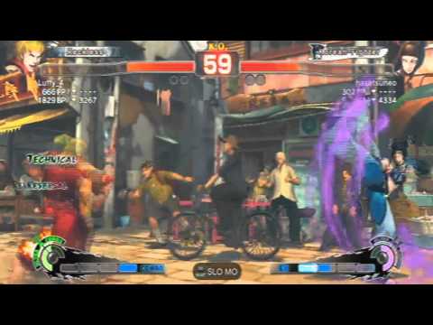 Super Street Fighter 4 Arcade Edition Online Match - Ken Vs Juri Ranked Match