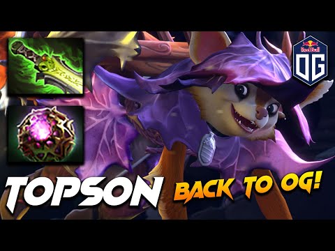 Topson Hoodwink - Back to OG! - Dota 2 Pro Gameplay [Watch & Learn]