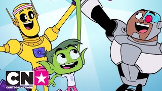 Юные Титаны, вперёд! | Лучшие моменты с «Роковым патрулем» | Cartoon Network