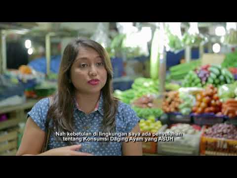 Testimony konsumen dalam memilih daging ayam yang ASUH
