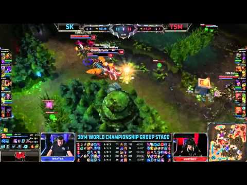 SK Gaming vs Team SoloMid | D4G5 | Season 4 World Championship 2014