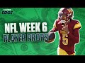 NFL Week 6 Player Props BEST BETS & PICKS | The Early Edge