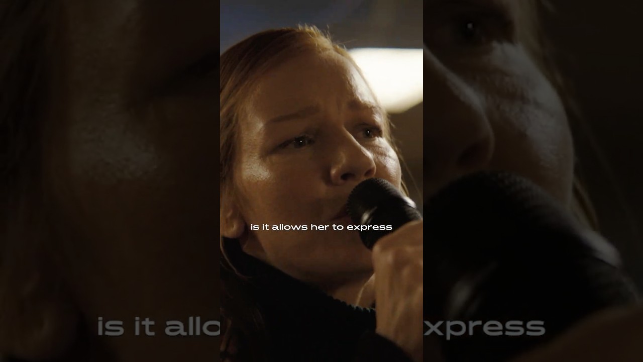 If she believes in the mission, you should too. Sandra Hüller is Eva Stratt in Project Hail Mary.