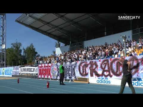 2018-05-12 Sandecja - Cracovia 0-1 (0-1), kibice Sandecji w Mielcu!