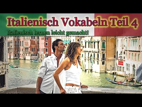 Learn Italian for Beginners | Vocabulary to Repeat Part 4 | German-Italian A1 🇮🇹 ✔️