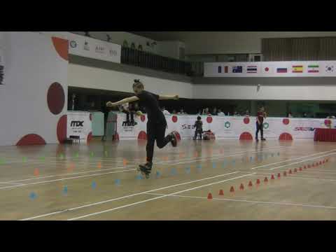 20191117 SSO19 Battle Slalom SRM final Hsieh Mu-Lun - Puzanov - Demuro - Guslandi