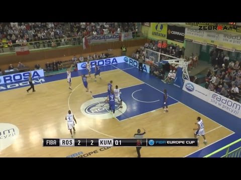 2015.11.11 ROSA Radom - KK Kumanovo 2009 84:75 [SKRÓT MECZU]