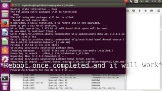 Install Broadcom 4312 drivers - Ubuntu 15.10 (Case#2)