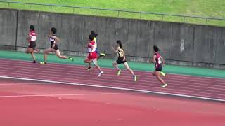 静岡県中学選抜陸上競技大会　女子２00m　A決勝