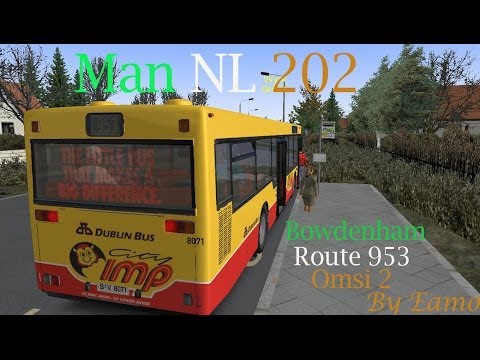 Omsi 2 Bowdenham Route 953 Man NL 202 Dublin Bus City Imp