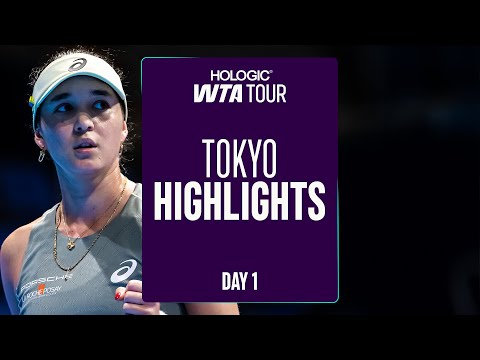 Day 1 in Tokyo featuring Lys, Joint, Kessler, and more | WTA Match Highlights