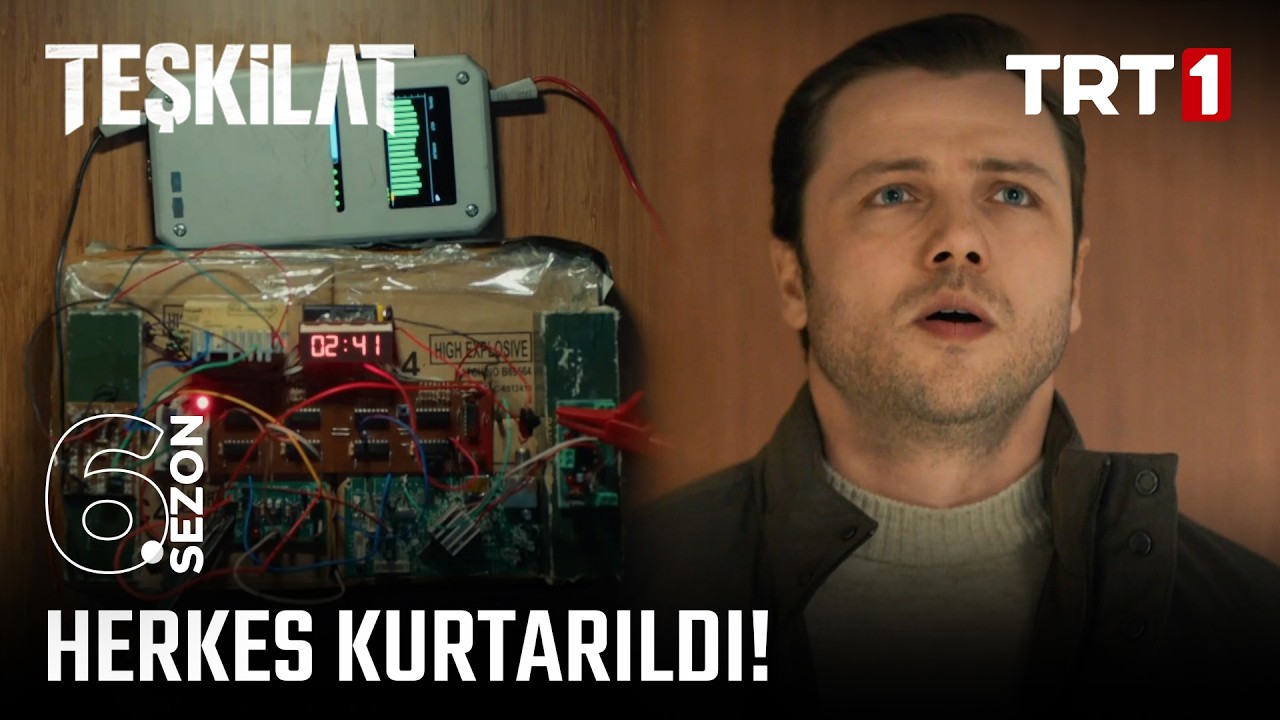 Altay ve Korkut, Bahar'ı ve tüm sivilleri kurtarıyor! | #Teşkilat 169. Bölüm