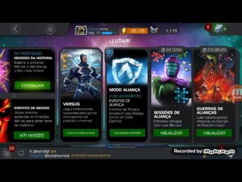 Ye consegui dois heróis três  estrelas  :marvel  torneio de campeões #8