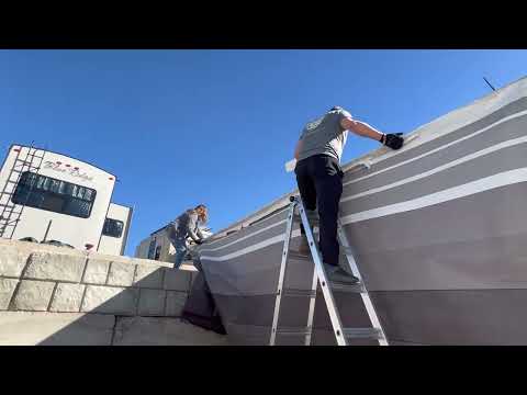 Installing an A&E Weather Pro with a Flexible Metal Guard