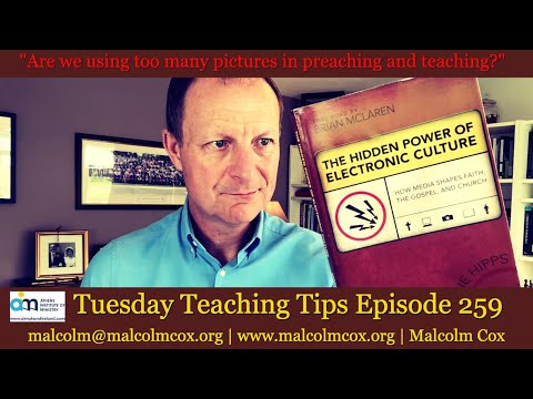 Teaching Tips 259 | "Are we using too many pictures?" | Malcolm Cox