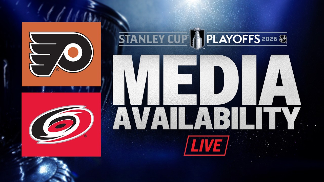 Philadelphia Flyers vs. Carolina Hurricanes Game 1 Post-Game Media Availability
