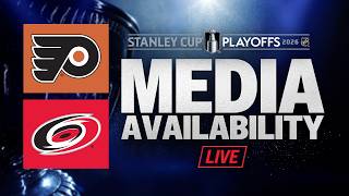 Philadelphia Flyers vs. Carolina Hurricanes Game 1 Post-Game Media Availability