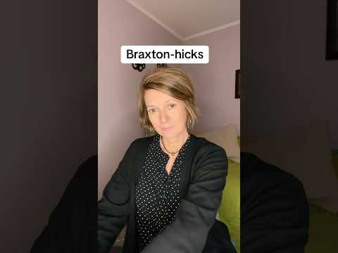 How to tell if it’s labor or Braxton-Hicks contractions? #labortips