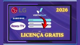 VERTU PLAY DISPONÍVEL EM LG E ROKU VERTU PLAY 2026