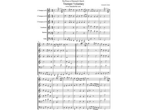 The Prince of Denmark's March