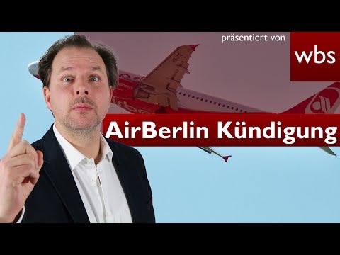 AirBerlin ✈️ Mitarbeitern droht Kündigung - Rechte bei Betriebsübergang | Kanzlei WBS