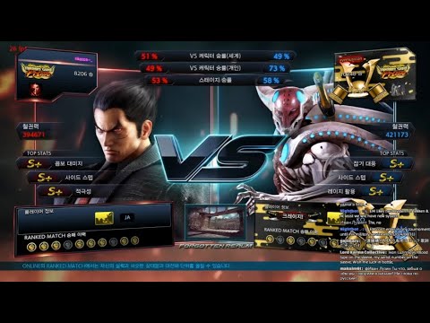 rikecon (kazuya) VS eyemusician (yoshimitsu) - Tekken 7 5.10