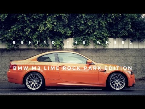Behind The Wheel: 2013 BMW M3 Lime Rock Park Edition