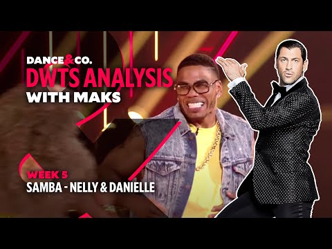 DWTS MAKS ANALYSIS: Week 5 - Nelly & Daniella Karagach's Samba
