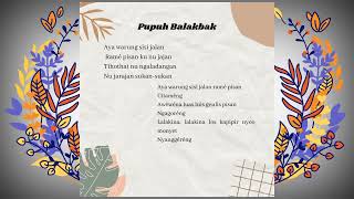 Download lagu Pupuh Balakbak mp3